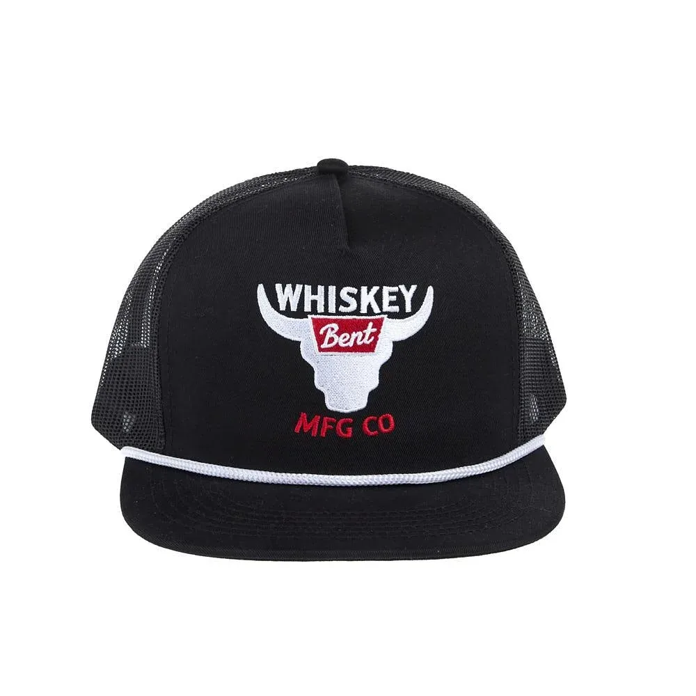 Whiskey Bent Hat Co Black Banquet Cap