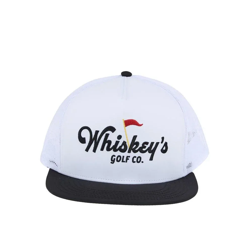 Whiskey Bent Hat Co Black Golf Co. Cap