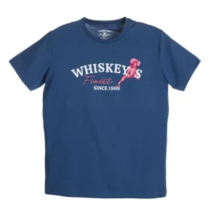 Whiskey Bent Hat Co Mens The Finest Blue Tee