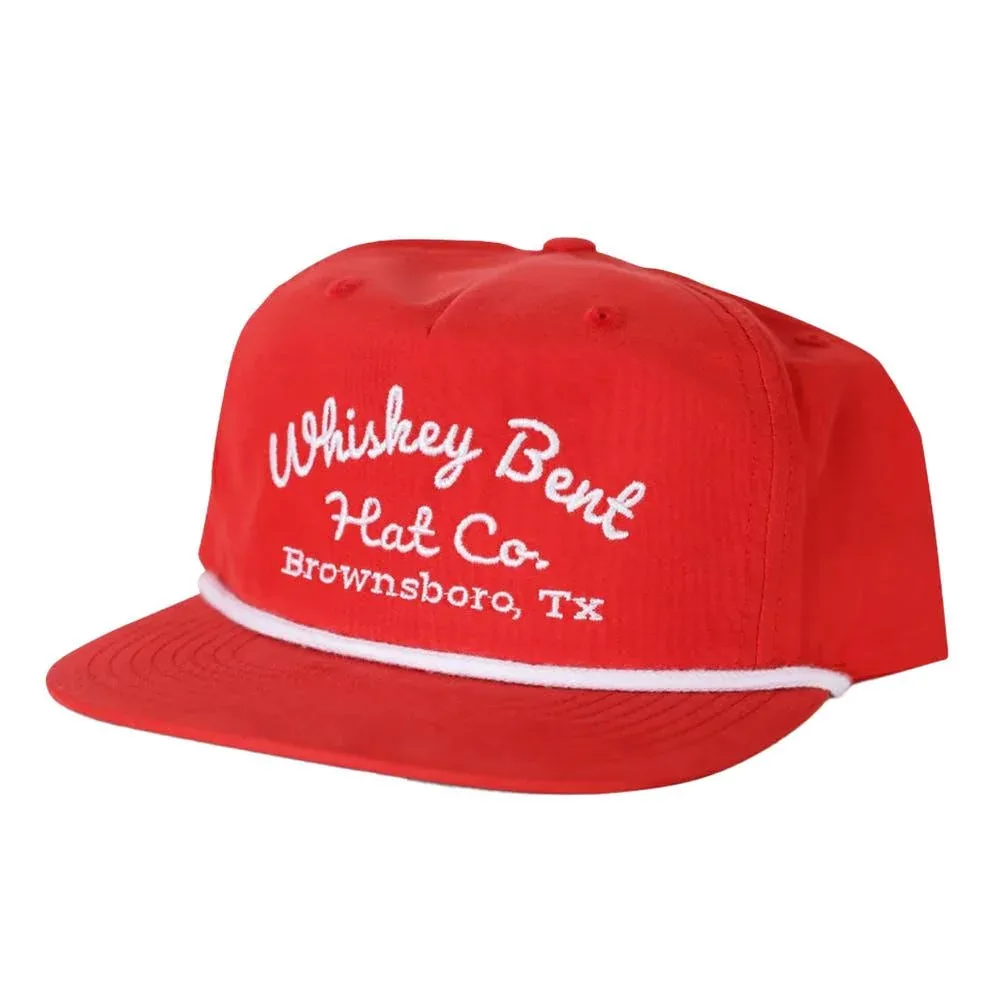 Whiskey Bent Hat Co The Frio Red Cap