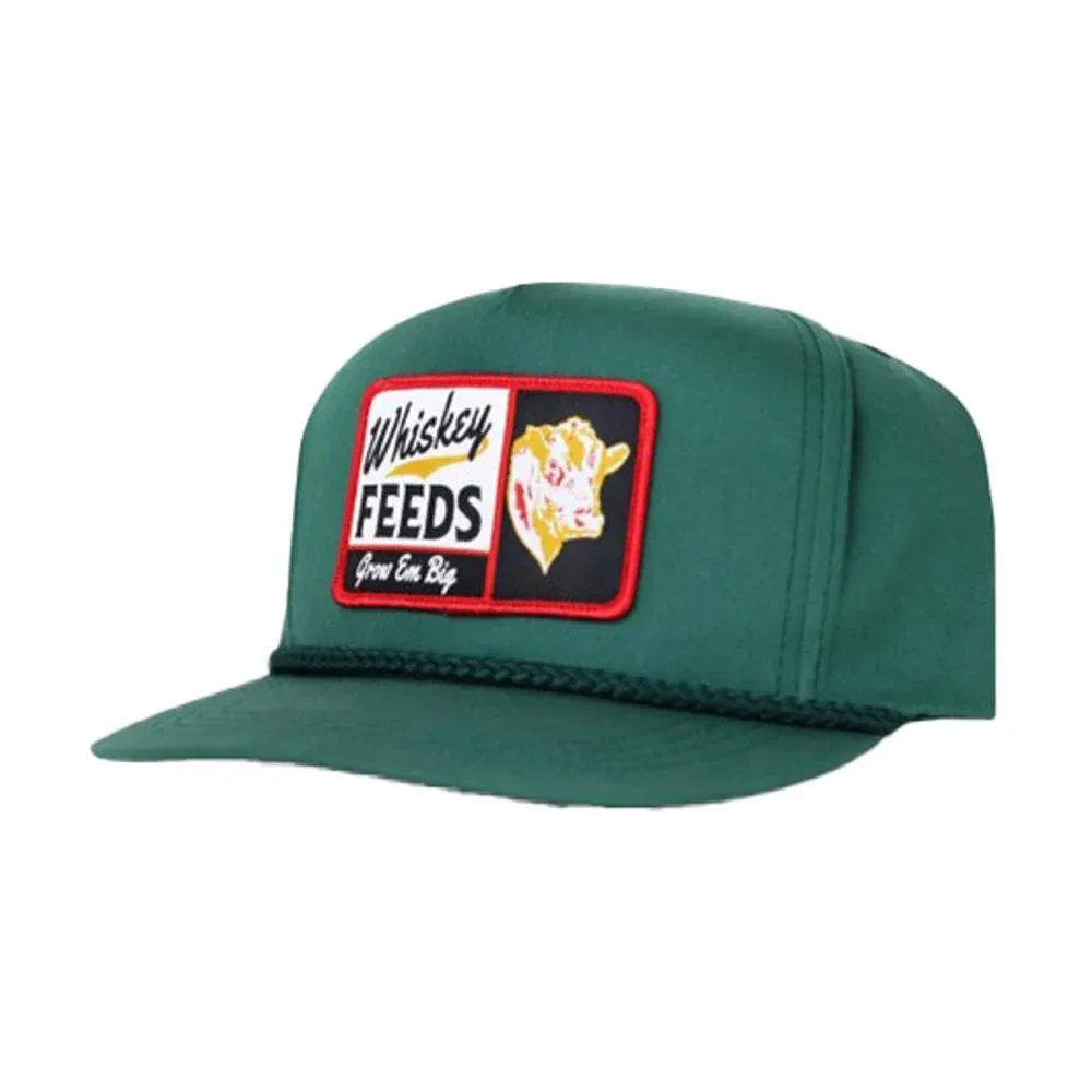 Whiskey Bent Hat Co The Grazer Green Cap