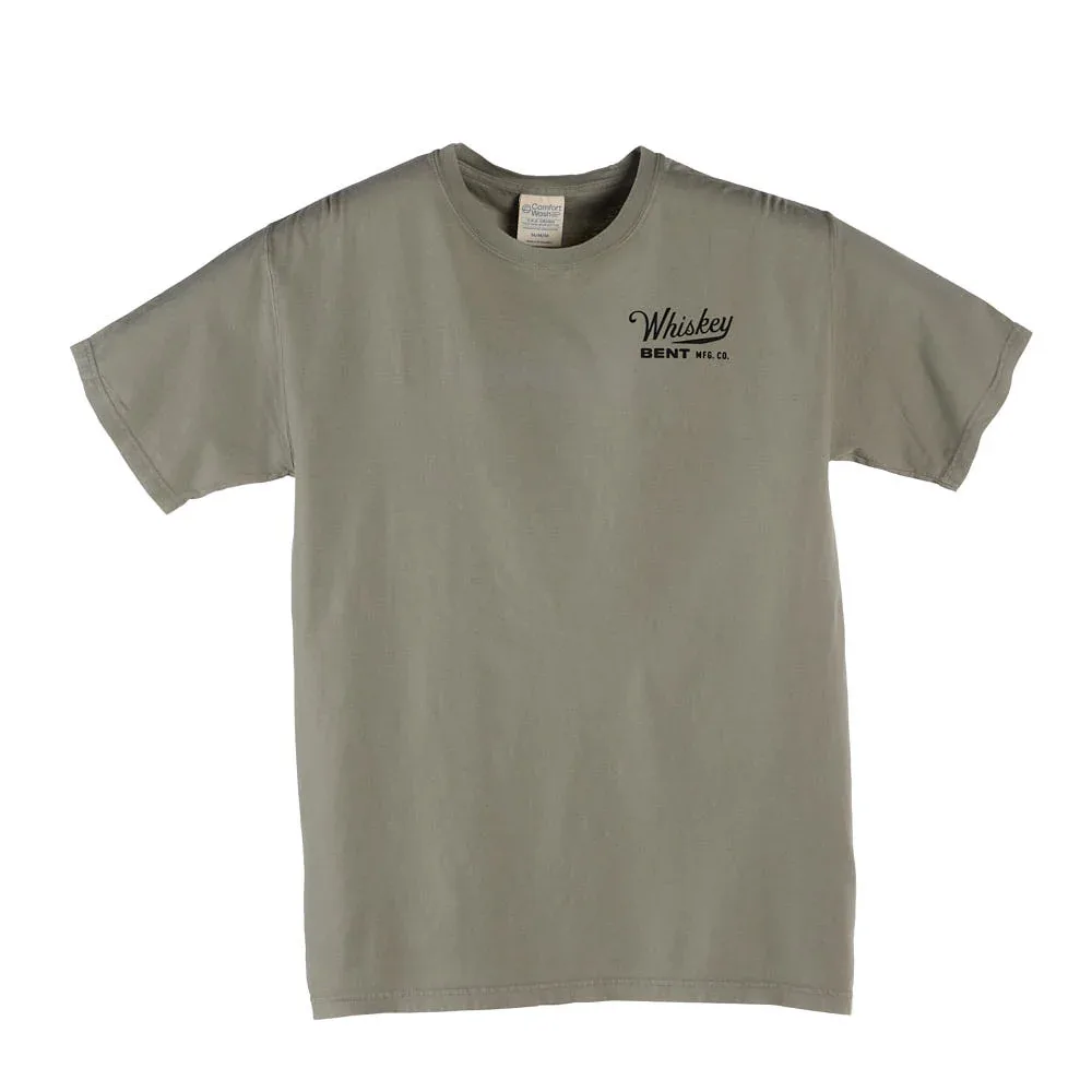 Whiskey Bent Hat Co The Old School Faded Tee Shirt - Image 2