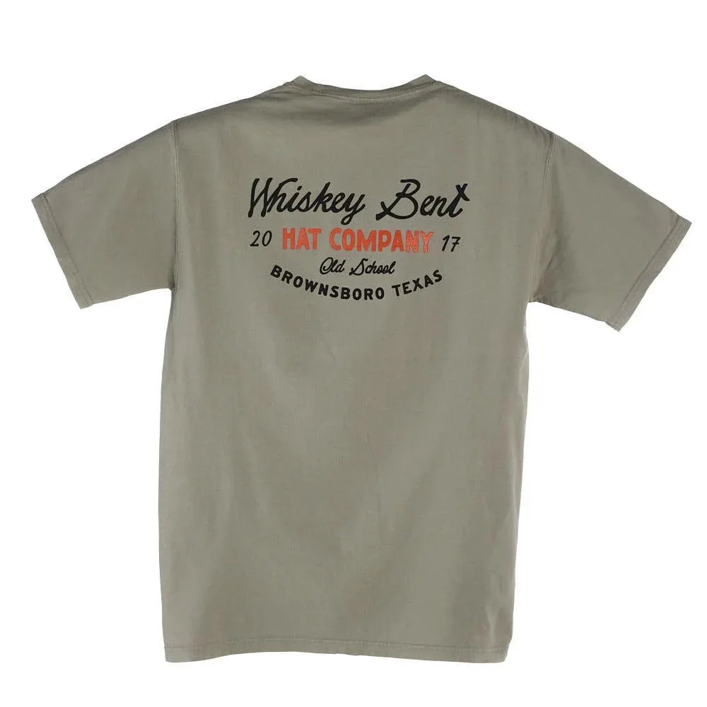 Whiskey Bent Hat Co The Old School Faded Tee Shirt