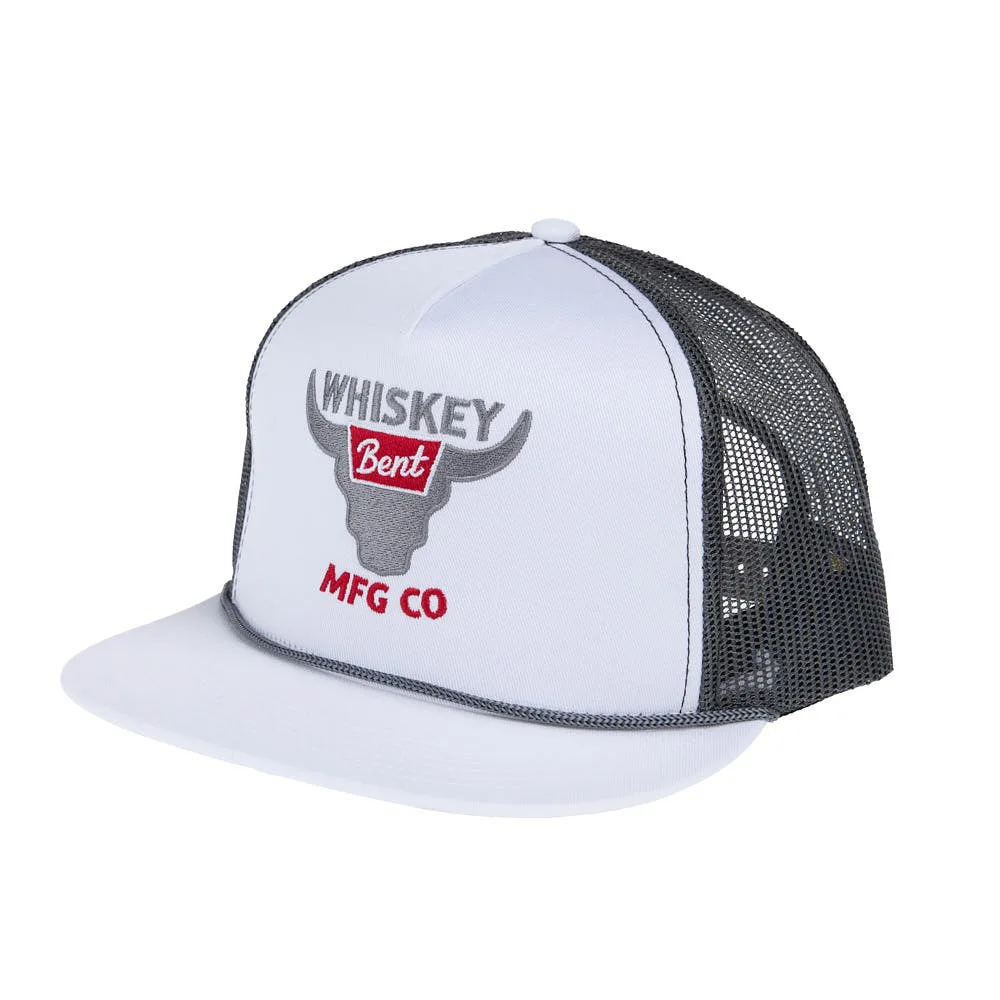 Whiskey Bent Hat Co White Banquet Cap - Image 2