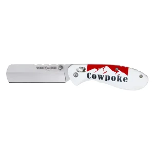 Whiskey Bent Knives Catch Pin Lock Bu utter Folding Pocket Knife w/Clip 2.91