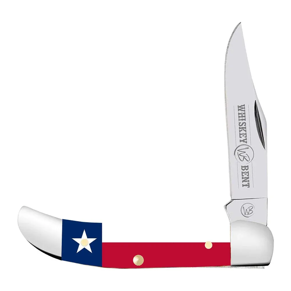 Whiskey Bent Knives God Bless Texas Mini Hunter