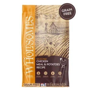 Wholesomes Grain Free Dry Dog Food Chicken Meal & Potatoes 35lb