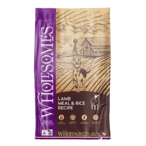 Wholesomes Sensitive Skin And Stomach Dry Dog Food Lamb 30lb