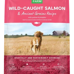 Wild-Caught Salmon & Ancient Grains Dog Kibble