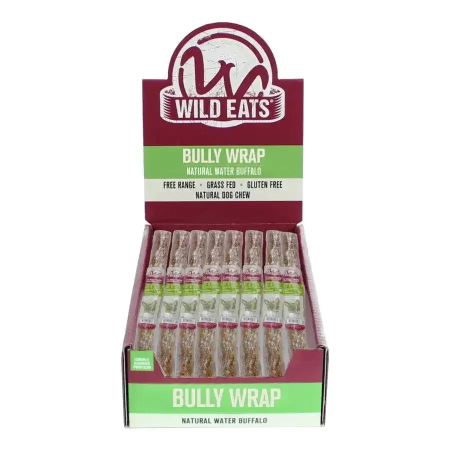 Wild Eats Water Buffalo Bully Wrap Dog Treat