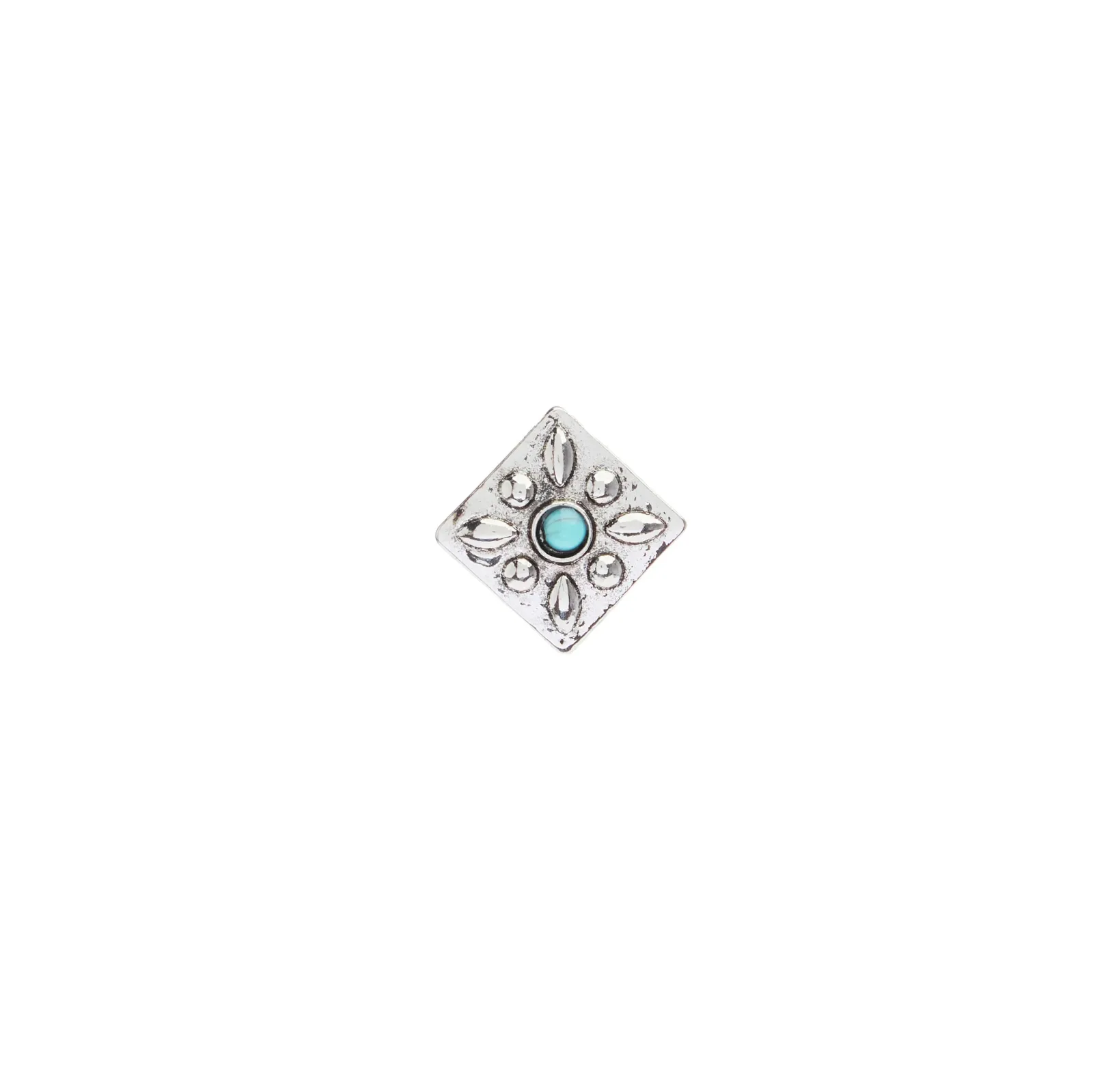 Wild Junkie Square Turquoise Concho Studs - Image 2