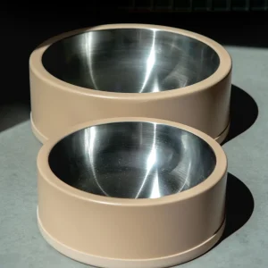 Wild One Dog Bowl in Tan