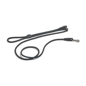 Wild One Hands Free Rope Dog Leash Black