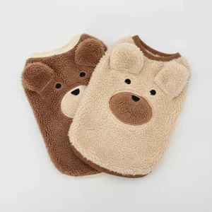 Winter Clothes Fleece-lined Warm Dog Cute Clothes