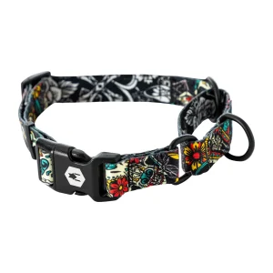Wolfgang® Los Muertos Heavy Duty Adjustable Martingale Dog Collar