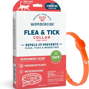 Wondercide Flea and Tick Collar for Cats-Peppermint