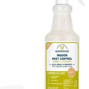 Wondercide Flea Tick And Mosquito Control Spray 32 oz.- Lemongrass