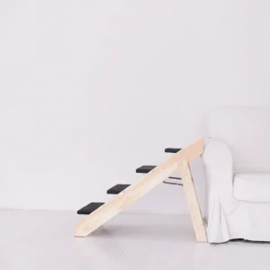 Wooden Foldable 4-storey Pet Stairs And Ramps