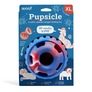 WOOF Pupsicle Treat-Dispensing Dog Toy