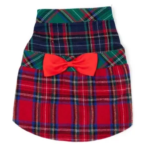 WORTHY DOG | Coloblock Tartan Dress