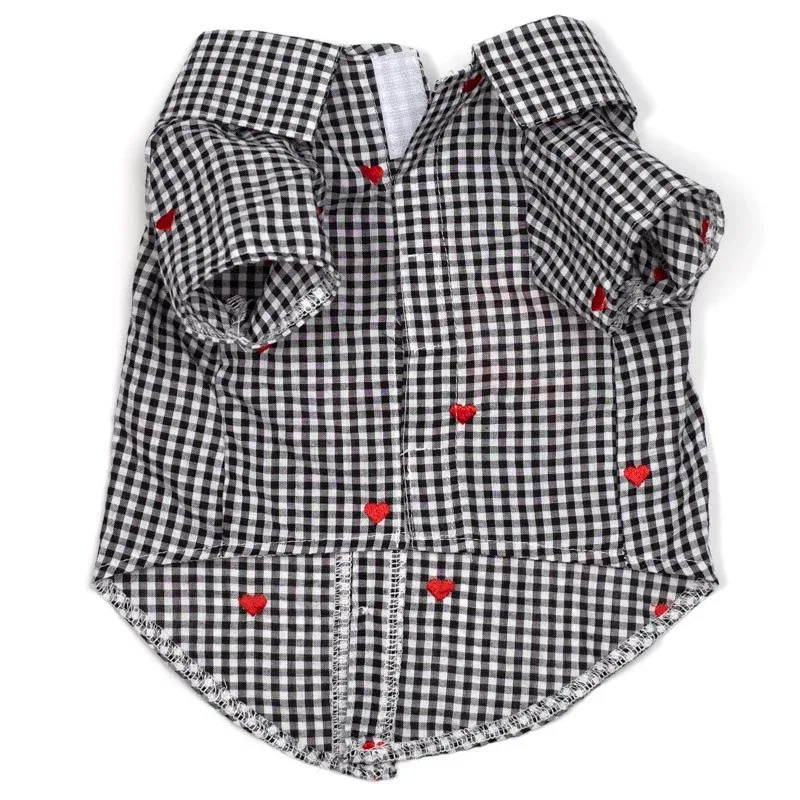 WORTHY DOG | Gingham Hearts Shirt - Image 2