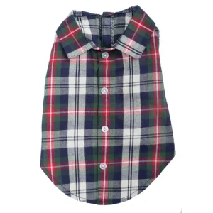 WORTHY DOG | Plaid Shirt in Navy