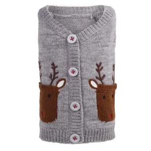 WORTHY DOG | Reindeer Cardigan