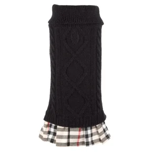 WORTHY DOG | Turtleneck Dress in Black