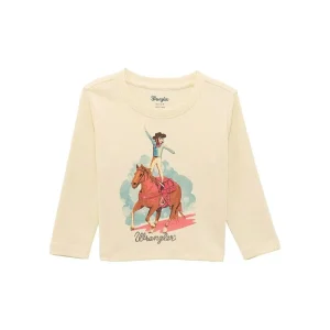 Wrangler Baby Girl's Tricker Rider Tee Shirt