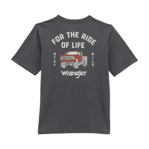 Wrangler Boys Asphalt Graphic Tee