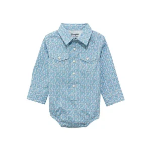 Wrangler Boy's Blue Jay Onesie