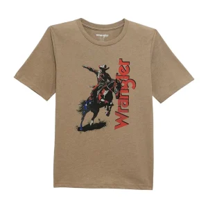 Wrangler Boy's Desert Taupe Tee Shirt