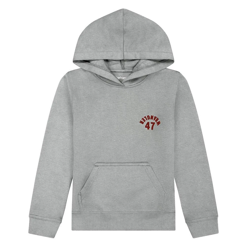 Wrangler Boy's Grey Mule 47 Hoodie