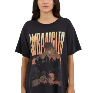 Wrangler GBU Womens Oversized TEE Riders