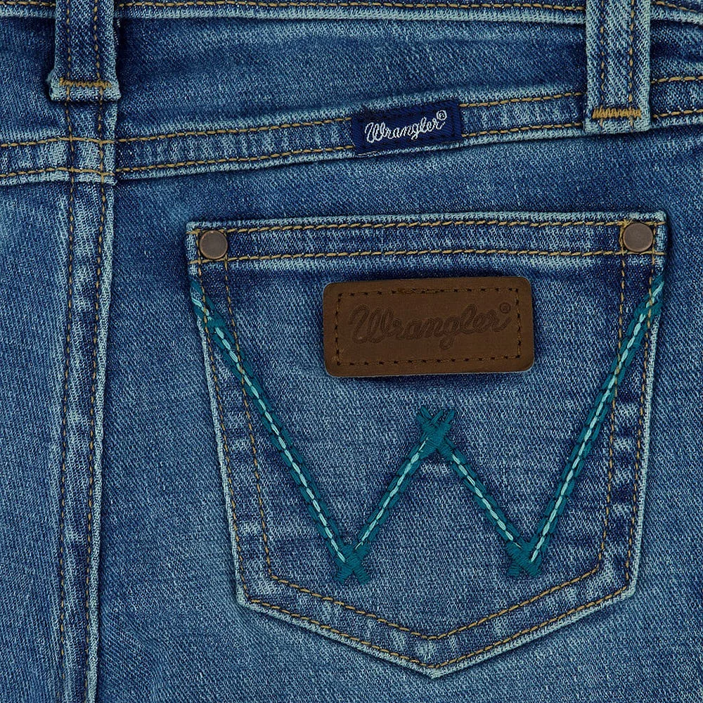 Wrangler Girl's April Boot Cut Jeans - Image 2