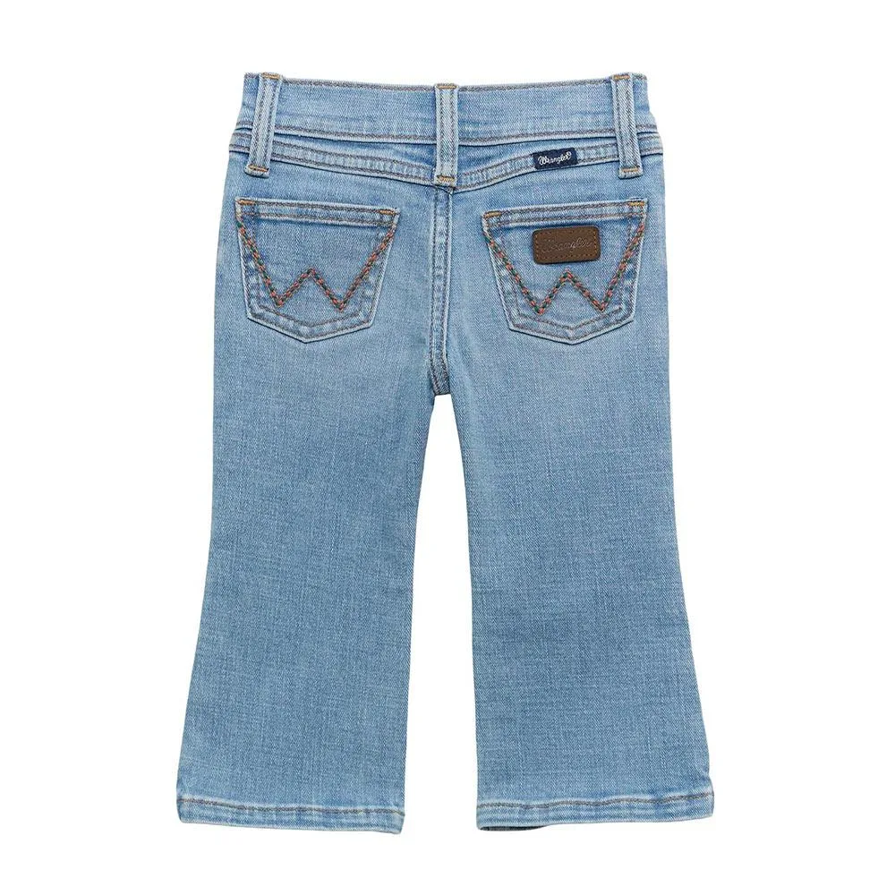 Wrangler Girl's Infant Kelsey Boot Cut Jean