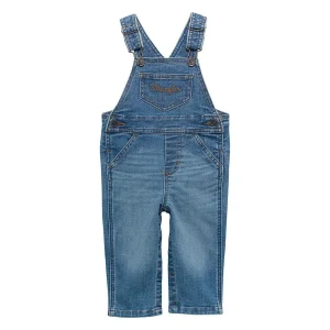 Wrangler Infant Girl's Denim Overalls