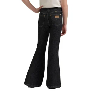 Wrangler Lainey Wilson Girls Black Pull On Bells