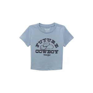 Wrangler Little Boy's Blue Future Cowboy Tee Shirt