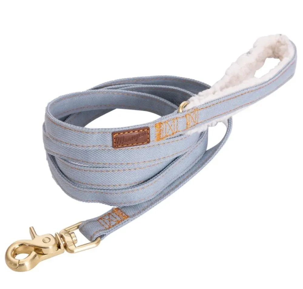 Wrangler LPCL00083 Light Wash Denim and Sherpa Lead