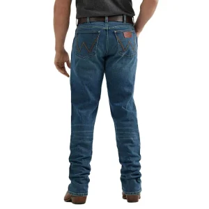 Wrangler Mens 88 Slim Koewin Dark Wash Straight Jean