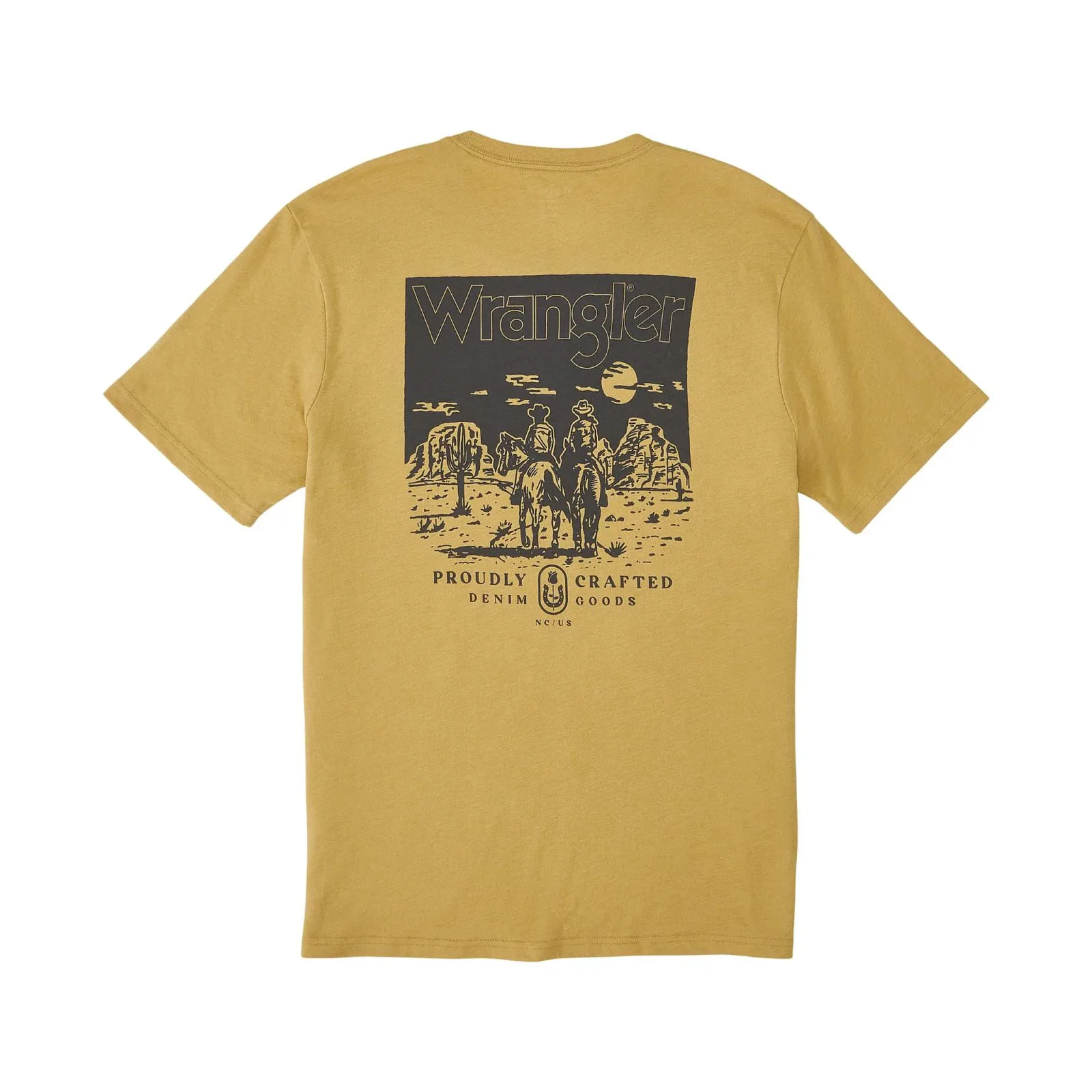 Wrangler Men's Desert Pale Gold Tee - Image 2
