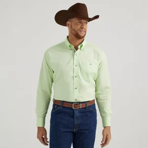 Wrangler Men's George Strait Long Sleeve Button Down