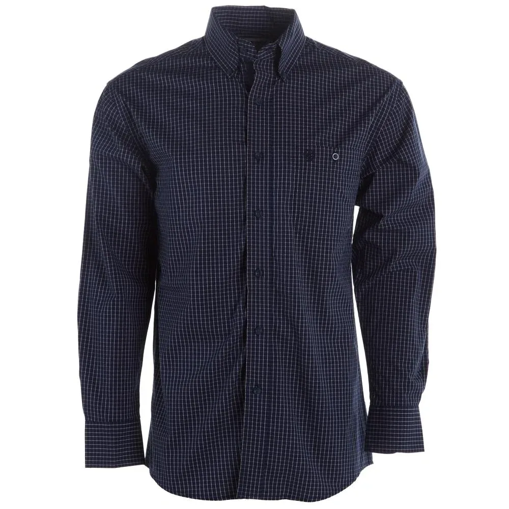 Wrangler Men's George Strait Long Sleeve Button Down