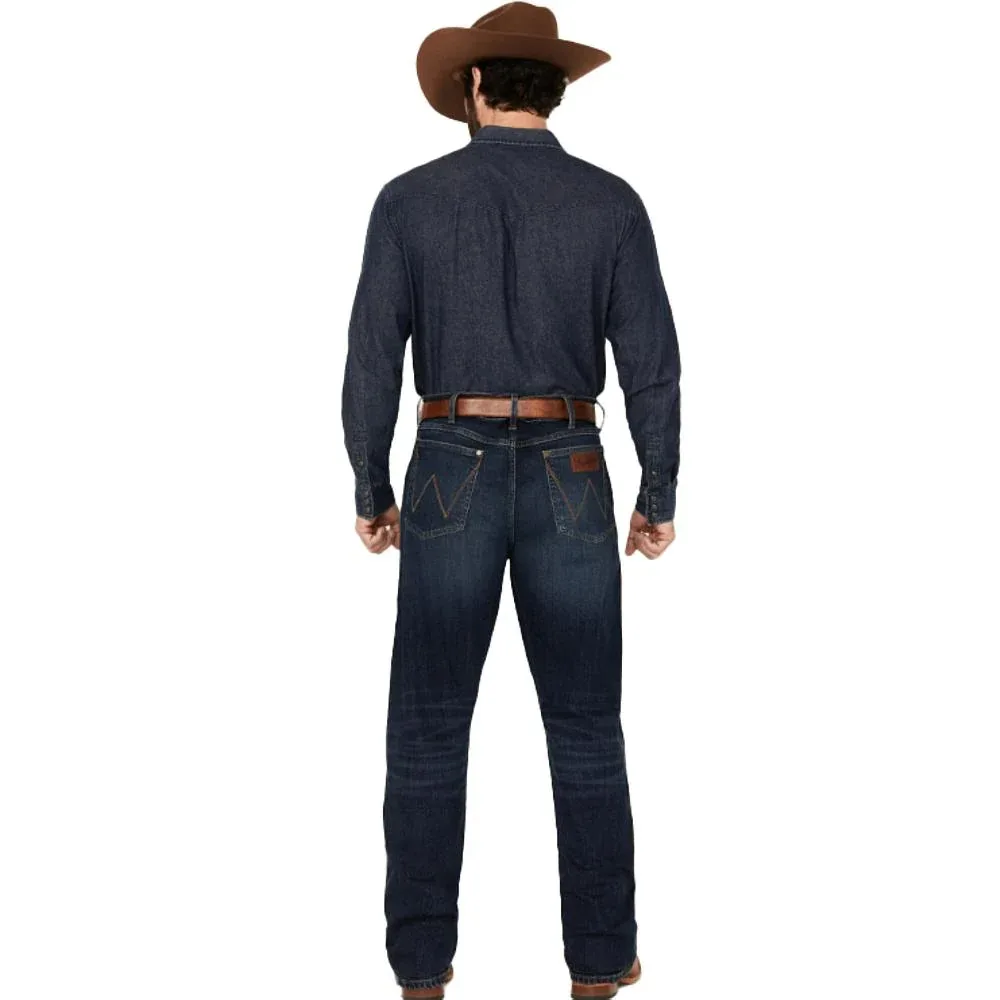 Wrangler Mens Retro Denim Relaxed Jean