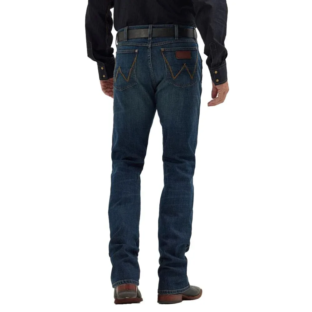 Wrangler Mens Retro Slim Fit Bootcut Jeans
