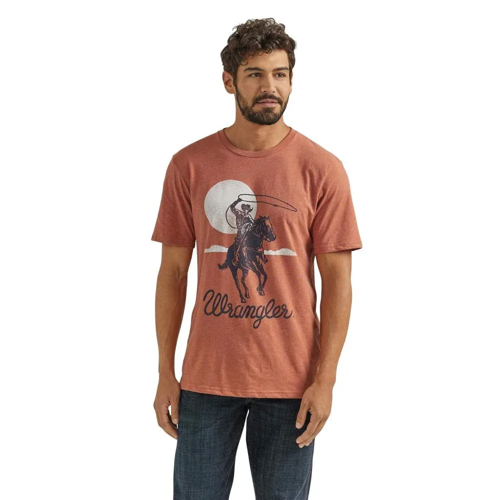 Wrangler Men's Roper Redwood Tee
