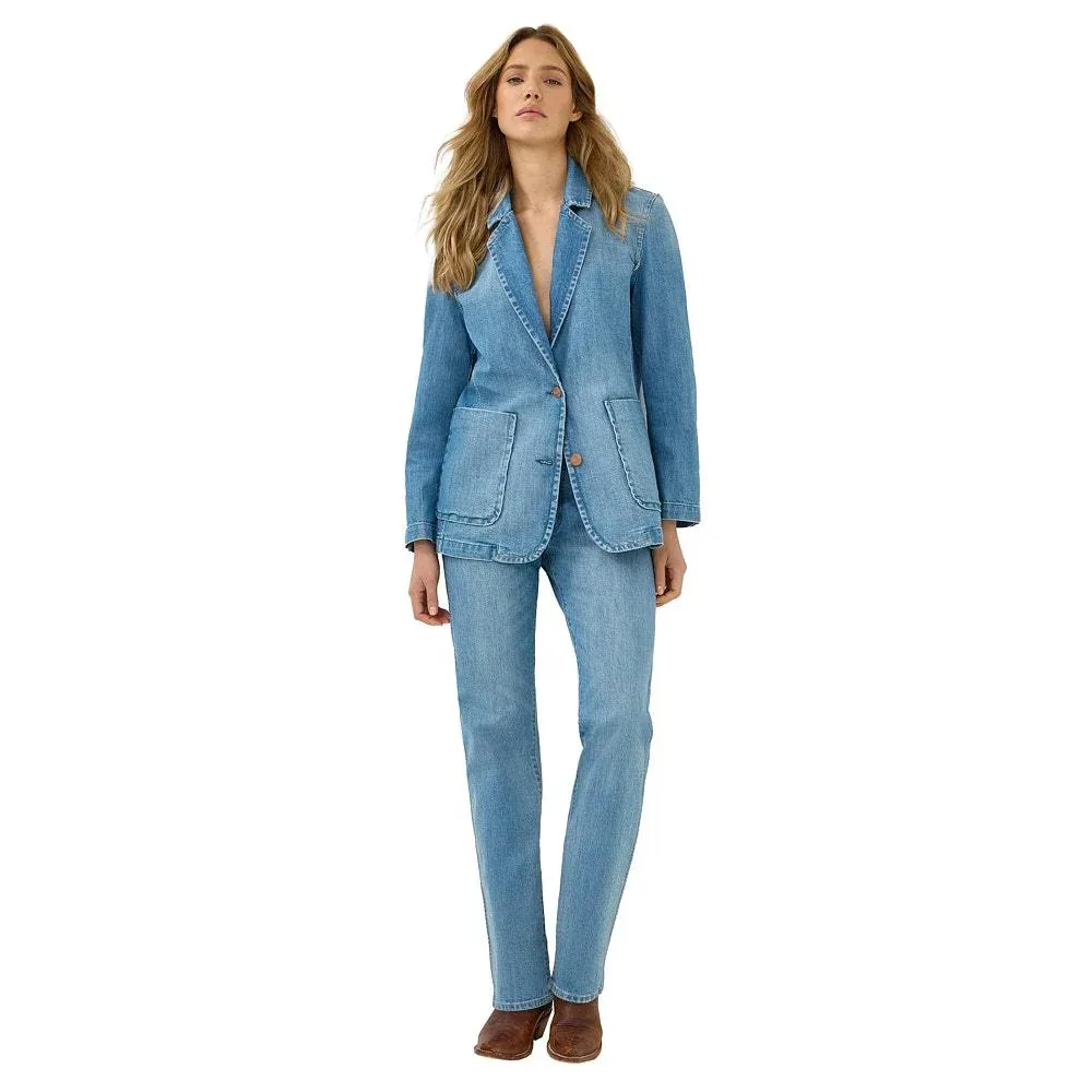 Wrangler Modern Baby Blue Blazer