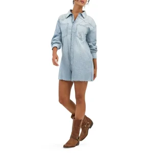 Wrangler Modern Palue Blue Heritage Playsuit