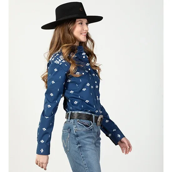 Wrangler Retro Americana Blue Top - Image 2